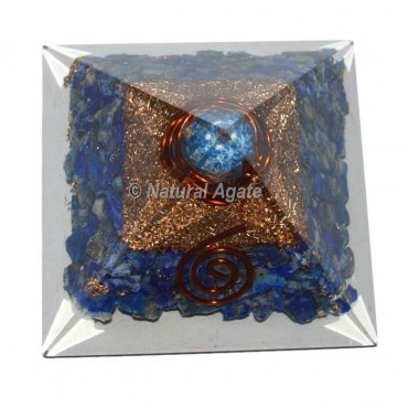 Lapis Lazuli Orgone Pyramid