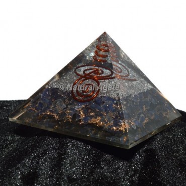 Iolite Orgone Pyramid