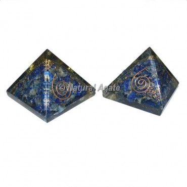 Lapis Lazuli Small Orgone Pyramid