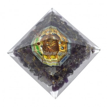 Amethyst Direction Pyramid