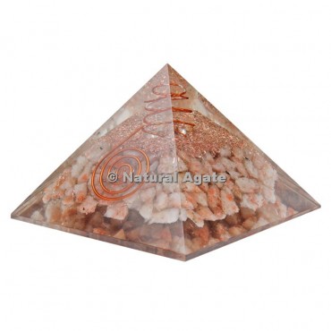 Sunstone Orgone Pyramid