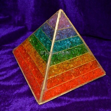 Orgone Night Lamp Pyramids