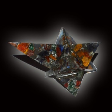 Orgone Magic Stick Star Gemstone