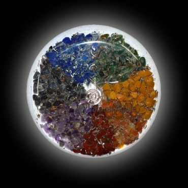 Orgone Chakra Round Vastu Plates