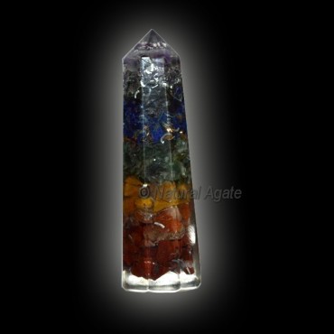 Orgone Seven Chakra Obeliks