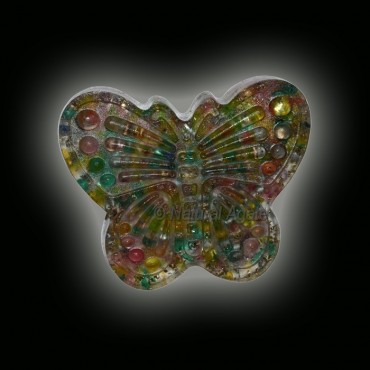 Orgone Butterfly Shape Seven Chakra Paper Weight
