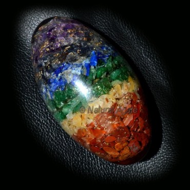 Orgone Chakra Lingam Shape Egg