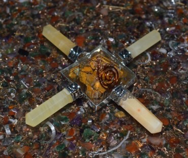 Golden Quartz Orgone Energy Generator