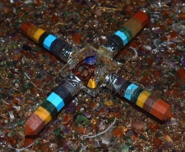 Seven Chakra Bonded Orgone Energy Generator