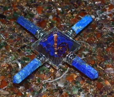 Lapis Lazuli Pyramids Orgone Energy Generator