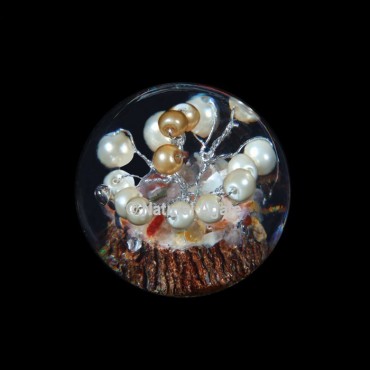 Pearls Tree Orgone Sphere