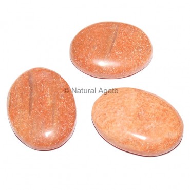 Peach Aventruine Oval Cabochon