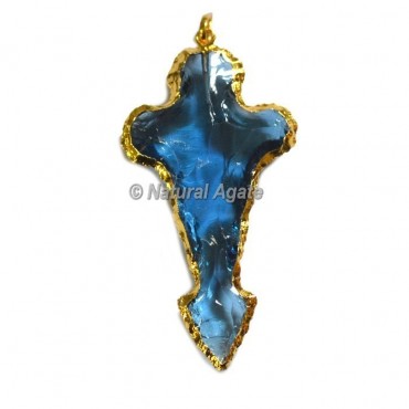 Electroplated Arrowhead Pendants