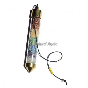 Large 7 Chakra Dowsing Pendulum