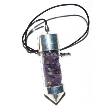 Amethyst Chamber Pendulums