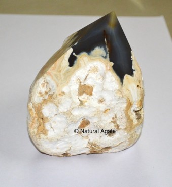 Grey Agate Natural Point