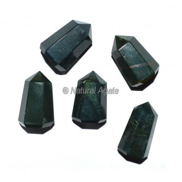 Blood Stone 6 Faceted Healing Points