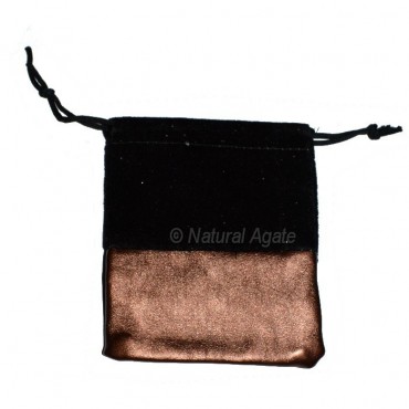 Black and Brown Packing Pouch