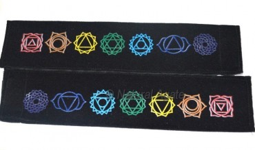 Chakra Printed Symbol Long Pouch