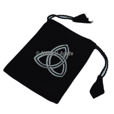 Celtic Symbol Black Pouch