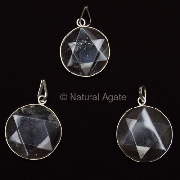 Flate Star Pendants