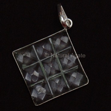 Crystal Pyramids Pendants