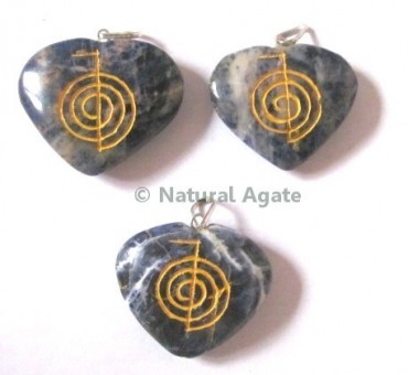 Sodalite Choko Reiki pendants