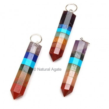 Chakra Bonded Pencil Pendants