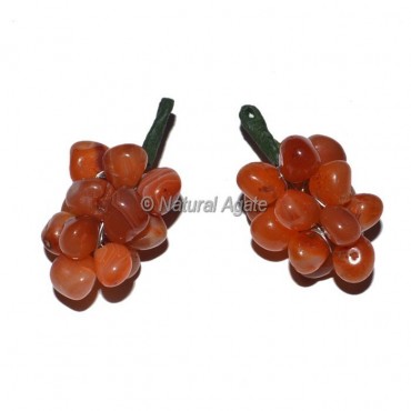 Carnelian Tumbled Pendants