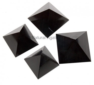 Black Agate Pyramids