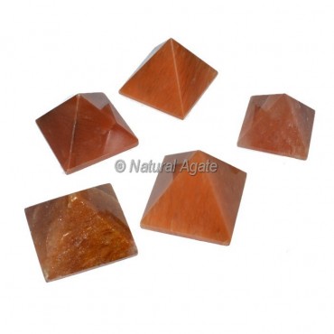 Peach Aventurine Small Pyramids