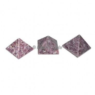 Lepidolite Small Pyramids