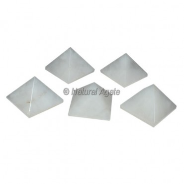 White Quartz Small Pyramids