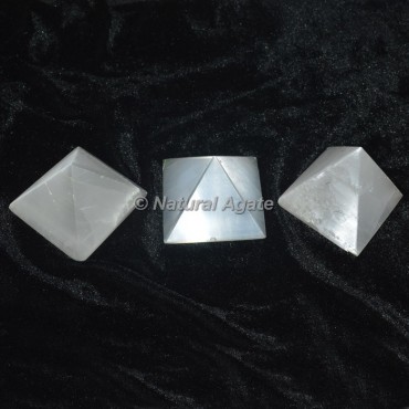 Selenite Small Pyramid