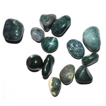 Moss Agate Pebbles