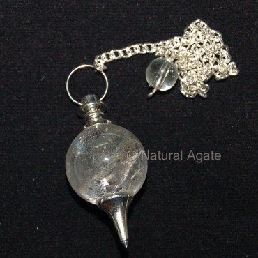 Crystal Quartz ball Pendulums