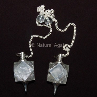 Crystal Quartz Dowsing Pendulums