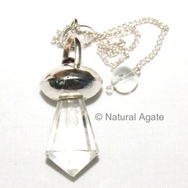 Crystal Quartz Energy Pendulums