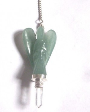 Green Aventurine Angel Pendulums