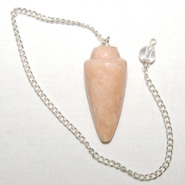 Cream Moon Stone Plane Pendulums