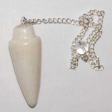 White Quartz plane Pendulums