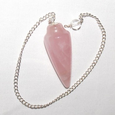 Rose Quartz Plane Pendulums