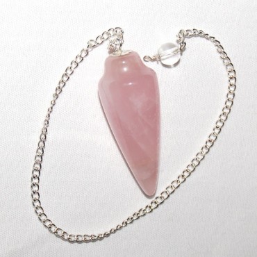 Rose Quartz Plane Pendulums