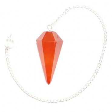 Carnellian faceted Pendulums