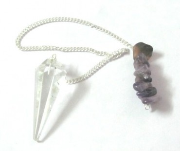 Crystal Quartz Energy Pendulums