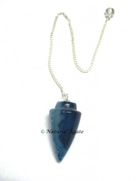 Blue Onyx Plane Pendulums