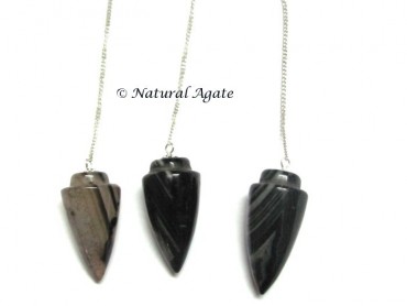 Black Onyx Plane Pendulums