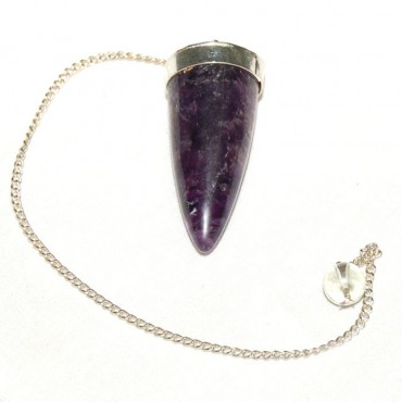 Amethyst Bullet Pendulums