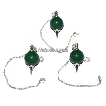 Green Aventurine Ball Pendulums