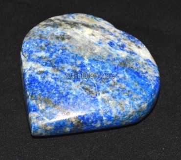 Lapis Lazuli Puffy Heart